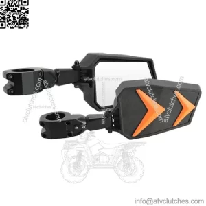 Side Mirror for UTV, RZR Mirrors w/Ultra Clear Mirrors Fit for 1.75inch to 2inchRoll Cage Bar Compatible with Polaris RZR Pro/XP/1000/900/800,Honda Talon/Pioneer 1000, YXZ1000R 2014-2024