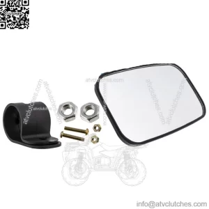 NICHE Black Rear View Mirror for John Deere Gator HPX XUV 550 560 590 625 835 (For: John Deere Gator CS)
