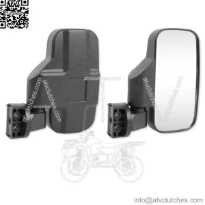 UTV 1.75" -2" Rearview Side Mirrors For John Deere Gator XUV855M 885D 860I 825I (For: John Deere Gator CS)