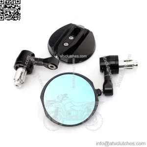 CNC Machining Adjusting Round Motorcycle Bar End Mirrors