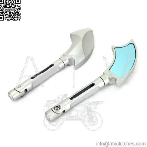 CNC Anodized Aluminum Motorcycle Rearview Mirrors
