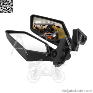 FOR 2017-2023 Can Am Maverick X3 MAX Racing Rear View Side Mirrors Left & Right