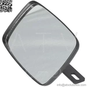 Tractor Loader Mirror Assembly w/Brackets LH or RH 12" x 7" Mirror Compatible with John Deere