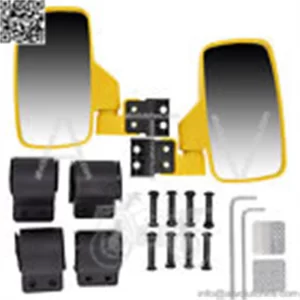 Side View Mirror Set for John Deere Gator HPX XUV 550 560 590 835 Yellow (For: John Deere Gator HPX HPX815E)