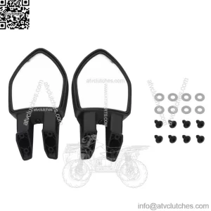 Windshield Mount Mirrors for Arctic Cat many 2012-23 Snow Replaces 6639-770