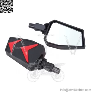 UTV Adjustable Rear View Mirrors 1.75" Bar For Polaris RZR Ranger 800 900 1000 (For: More than one vehicle)