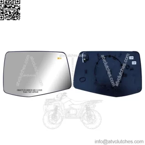 Passenger Right Side Mirror Glass with BLIS for 19 to 24 Chevy Silverado Sierra (For: More than one vehicle)