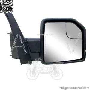 Passenger Right Side Mirror Power Glass Manual Folding for 2015to2020 Ford F-150 (For: Ford F-150)