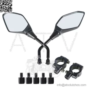 Dirt Bike ATV Rear View Side Mirrors Connectors For Polaris Sportsman 300 XP 850