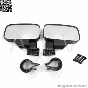 L 30mm W 190MM UTV Side Mirror ATV All Terrain Off-Road Vehicle Retrofit Mirror