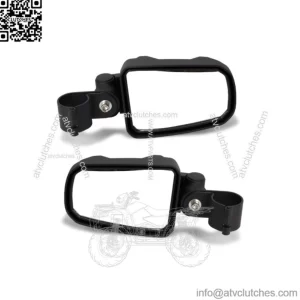 UTV/ATV Rearview Mirror Large Field Mirror With 2" Bracket For All Mountain Bike