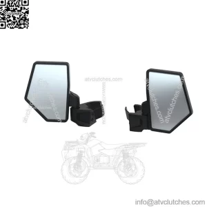 Polaris 2889243 Side View Mirrors - ROPS Mounted Ranger 1000 Crew XP SP 570