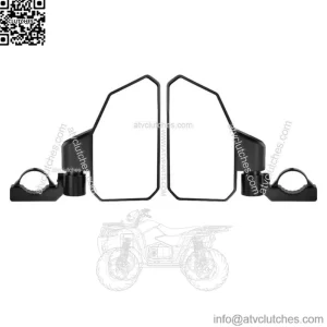 Side Mirrors UTV Polaris Can-am 1,65" - 2"