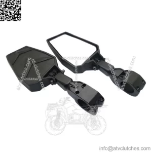 Side mirrors UTV Polaris Can-am 1,75" 2"