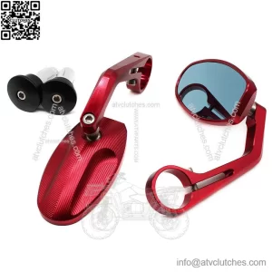 KAWASAKI Z125 Z250 Z300 Z400 Z650 Z800 Z900 RS Anti-Glare Sport Bar End Mirror