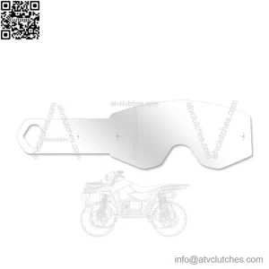 X-ATV goggle tear-offs ?C 10-piece pack