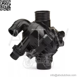 Coolant Thermostat Compatible with BMW E70 X5 E71 X6 3.0L Replace 11537550172