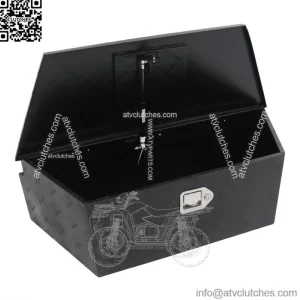 39" x 16.5" x 12" Aluminum Alloy Tool Box with single strut w/Lock & Keys