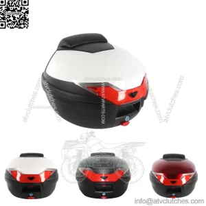 Motorcycle Scooter Trunk  Large Capacity Luggage Pedal Universal Tail Box Case