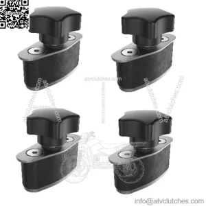 Box GKA tesseract rear Can-am maverick X3 with rubber lock
