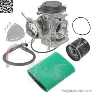 Carburetor Air & Oil Filter For Yamaha Kodiak 450 YFM450KP YFM450KD Hunter 18-21