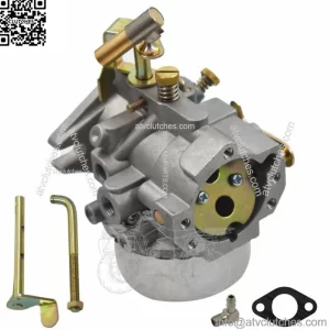 Carburetor For Kohler 10HP K241 & 12HP K301 #26 w/2 Choke Shafts Gasket carb