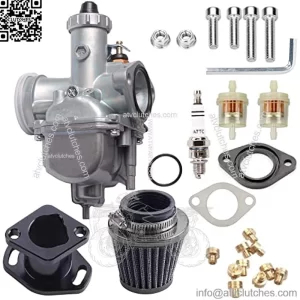 VM22 Carburetor VM22 Predator 212CC 196cc CT200U KT196 Moto Mini Bike Race Go Kart 6.5HP Baja Warrior Heat MB165 MB200 Mini Bike Go Kart Air Filter Kit for Freight Predator GX200 6.5hp Engine??