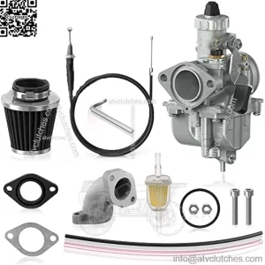 BA5-V02 VM22 Carburetor Carb Replacement for Non Hemi Predator 212cc Coleman CT200U CT200U-EX BT200X KT196 GX160 GX200 Engine Baja Warrior MB200 196cc Mini Bike Go Kart Parts