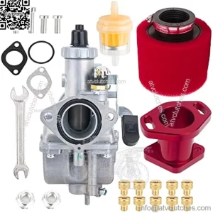 VM22 26mm Racing Carburetor Carb for Mikuni Performance Predator 212cc GX160 Honda GX200 CT200U 196cc KT196 Clones Go Kart Mini Bike Race Kart