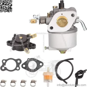 Golf Cart Carburetor Fuel Pump Kit for EZGO TXT 72840-G01 72558-G02 26645-G01