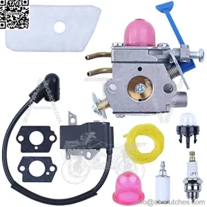 Carburetor Ignition Coil For Husqvarna 128C 128L 128LD 128R 128RJ 128CD Trimmers, Carburetor, Ignition Coil, Air Filter, Fuel Filter, Bulb, Fuel Line, Gasket, Spark Plug