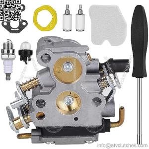 Carburetor for Husqvarna 235 235E 236 236E 240 240E Chainsaw Jonsered CS2234 CS2238 CS2234S CS2238S Replaces 574719402 545072601 Carb with Air Filter Fuel Line Filter