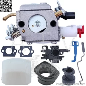 Carburetor Air Filter Kit Fit for Husqvarna 340 345 346 350 353 Zama C3-EL18 Chainsaw
