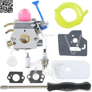 128LD Carburetor for Husqvarna 128CD 128C 128L 128R 128RJ Trimmer Tune Up Kit Replaces Zama C1Q-W40A 545081848 Carb