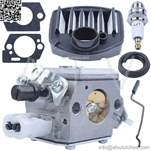 Carburetor Tune Up Kit For Husqvarna 357Xp, 359 Chainsaw For Zama C3 EL42, 505203001