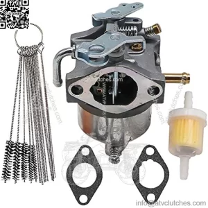 Carburetor For John Deere 6X4 Worksite Gator PC2387 AM122006 with Gaskets Fuel Filter Carbon Dirt Jet Cleaner Tool Kit