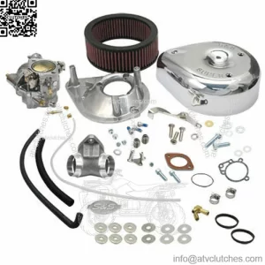 New Super E Shorty Carb Carburetor Kit 1986-1990 Harley Sportster XL 11-0408 (For: Harley-Davidson)