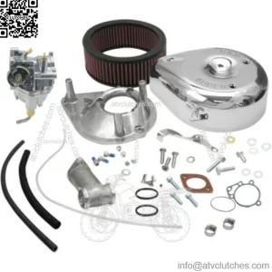 Super E Carb Carburetor Kit 1955-1965 Harley Big Twin Panhead FL FLH 11-0401 (For: Harley-Davidson)