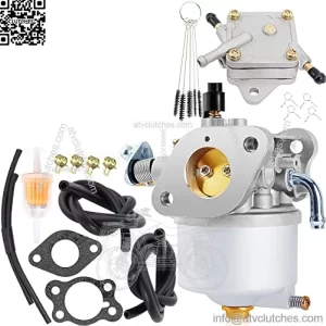 Golf Cart Carburetor Fuel Pump Compatible with EZGO Gas 350cc 4-Cycle Robin Engine Workhorse ST350 ST-Sport TXT MPT Shuttle Clays Car 72558-G01 72558-G05 72840-G02 72873-G01 17559 520-184 Carb