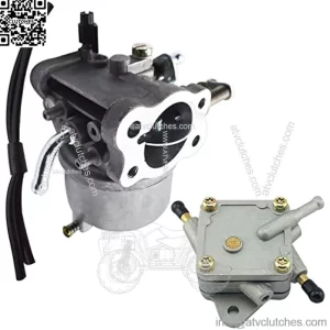 Carburetor with Fuel Pump Replacement for Workhorse ST350 EZGO Golf Cart Gas Car 350cc Robin TXT Medalist 4-Cycle Engines 72021-G01