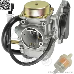 Carburetor Compatible with Suzuki LT-F400 LTF400 LTF400F Eiger 400 4x4 2x4 Manual 2002-2007