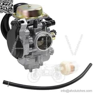 Carburetor Carb for Suzuki Eiger 400 LTF400 LTF400F 2x4 4x4 Manual 2002-2007,Replace for 13200-38F2V, 13200-38FB1, 13200-38FA1, 13200-38FA0, 13200-38F22, 13200-38FB2, 13200-38F00,