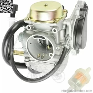 Replacement for Carburetor for Suzuki LT-F400 LTF400 LTF400F Eiger 400 4x4 2x4 Manual 2002-2007
