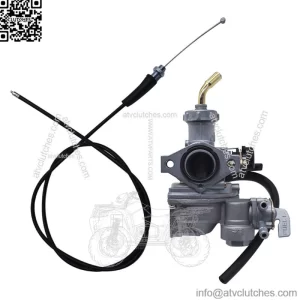 Fits For Honda FourTrax 125 TRX125 2x4 Carburetor & Throttle Cable 1985 1986 (For: Honda)
