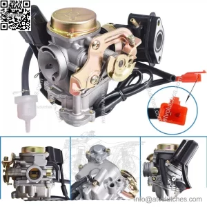 GY6 50cc 100cc Big Bore Carb Carburetor 139QMB 139QMA Scooter Moped ATV 19mm