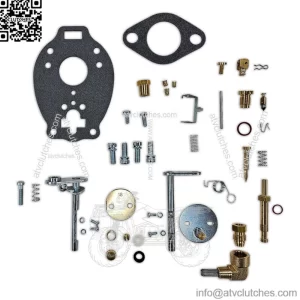 Premium Carburetor Repair Kit (For TSX896) Fits International 424 444 Tractor