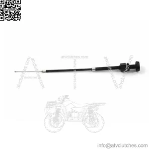 Stock Black CV Carb Carburetor Choke Cable Harley Sportster Dyna FLT FXST FXR (For: Harley-Davidson)