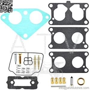 Carb Carburetor Rebuild Kit Repair Replacement for John Deere Trail HPX 4x2 4x4 Gator 2004 2005 2006 2007 2008 2009 2010 2011 2012