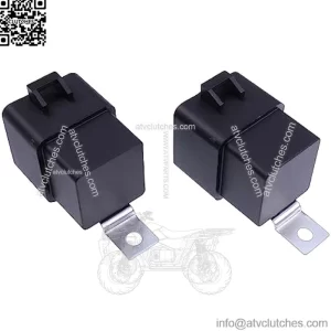 2PCS AT75769 AM106305 Waterproof Relay 12VDC 40A Compatible with John Deere GX355 LT170 X110 X465 X575 X300 X500 Tractors Mowers Gators
