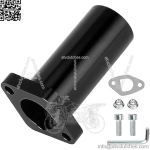 Intake Manifold Pipe for pwk 24 Carburetor Predator 212cc 224 196cc 200cc 6.5hp Engine Coleman CT200U BT200X KT196 Baja Warrior Mb200 Gx160 Hammhead 80T Mini Bike Go Kart Performance Part